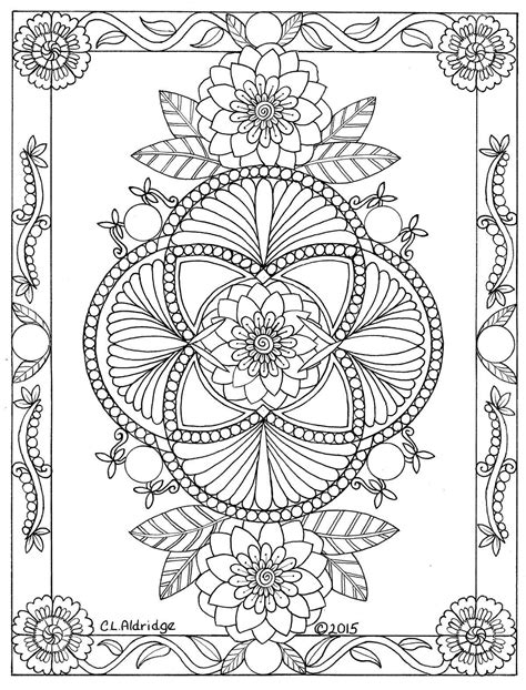 Pattern Coloring Pages, Free Adult Coloring Pages, Mandala Coloring Pages, Colouring Pages ...