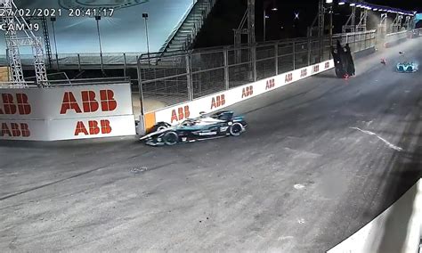 Alex Lynn Formula E Crash [video] - Double Apex