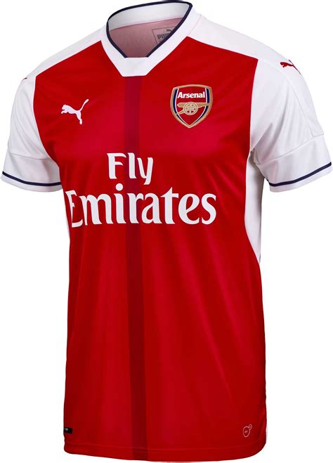 Puma Kids Arsenal Home Jersey - 2016 Youth Arsenal Jerseys