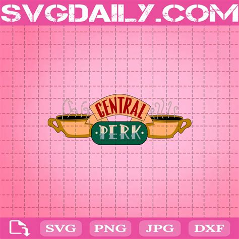 Central Perk Svg - Svgdaily Daily Free Premium Svg Files