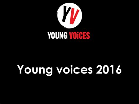 Young Voices 2016 Lyrics Powerpoint