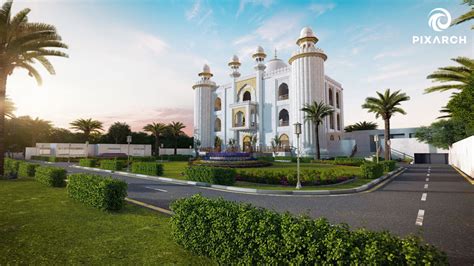 Masjid-e-Taqwa by Pixarch by Pixarch 3D Architectural Visualization Company - Architizer