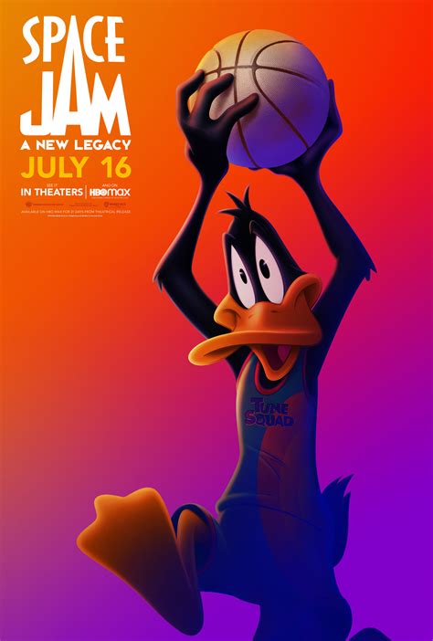Space Jam: A New Legacy - Character Poster - Daffy Duck - Space Jam Photo (43855493) - Fanpop ...