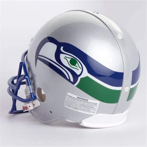 Riddell Seattle Seahawks 1983-2001 Throwback Full-Size Authentic Helmet - Seahawks Pro Shop