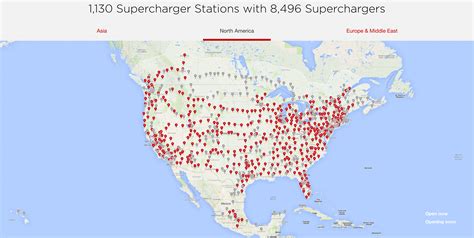 Tesla Supercharger Network 2018 — Plans Call For Rapid Expansion Throughout North America, Asia ...