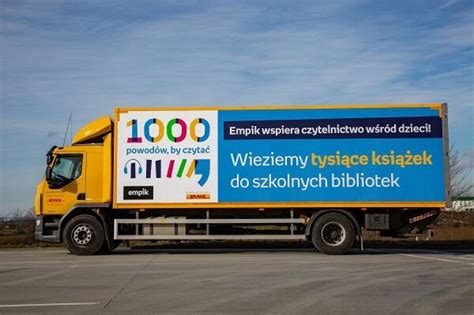 DHL to deliver 10K of Empik books to Polish schools