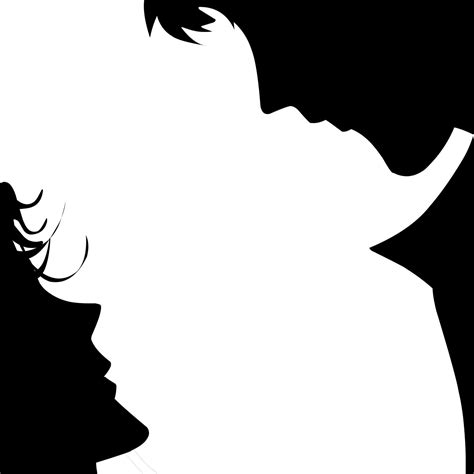 Male and female silhouette vector design suitable for stickers, logos, and others 14422698 ...