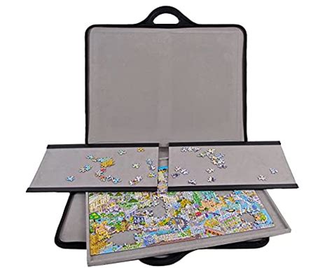 Jigthings - Jigsort 500 - Jigsaw Puzzle Board with Carry Case for Puzzles up to 20.5″ x 15.5 ...