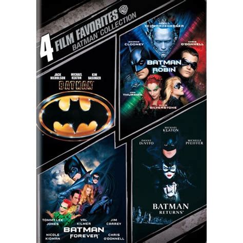 Batman Collection: 4 Film Favorites (dvd) : Target