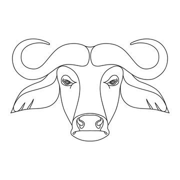 Buffalo Head Outline Images – Browse 4,550 Stock Photos, Vectors, and ...