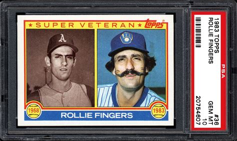 Auction Prices Realized Baseball Cards 1983 Topps Rollie Fingers