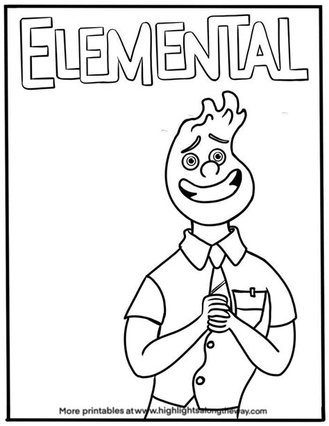 Elemental Coloring Pages and Activity Sheets | Coloring book pages ...