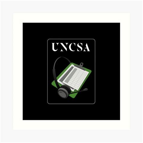 "UNCSA Stage Management Logo" Art Print for Sale by Greyson81000 ...