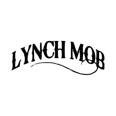 Buy Lynch Mob Rock Band Logo Vinyl Decal Sticker Online