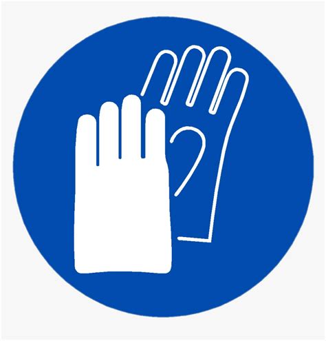 Hand Protection Symbol - Safety Gloves Symbol, HD Png Download ...