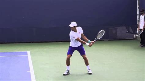 N.Djokovic Backhand In Slow Motion (HD) - YouTube