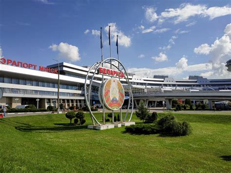 Minsk - National Airport editorial photo. Image of structure - 127620886