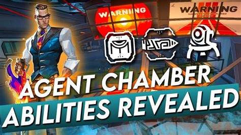 *NEW* VALORANT AGENT "CHAMBER" | Abilities & Meta - Game videos