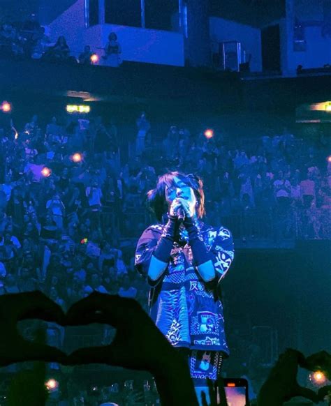 Billie Eilish performing at The Mercedes Benz Arena in Berlin, Germany on June 30th, 2022. # ...