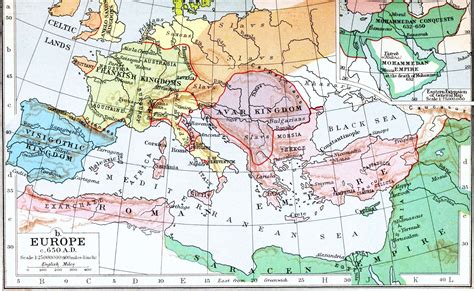 Map Of Europe In Middle Ages - Time Zone Map North America