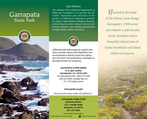 Garrapata State Park Map - Garrapata State Park Monterey CA • mappery