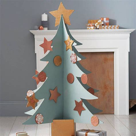 Giant Cardboard Christmas Tree | [ christmas : my style ] | Cardboard christmas tree, Recycled ...