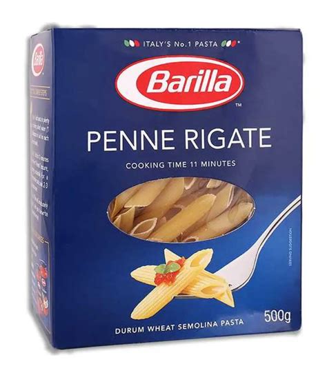 Barilla Penne Rigate 500g – Global Brand Supplies