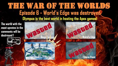 The WAR of the WORLDS - Episode 6 (Final Episode) : r/ApexOutlands