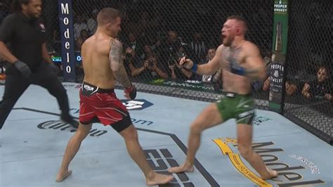 UFC 264: Conor McGregor VS Dustin Poirier III Ends Prematurely