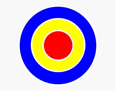 3 Ring Bulls Eye Svg Clip Arts - Bullseye Target 3 Ring, HD Png ...