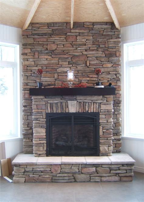 Cultured Stone Fireplace Installation – Mriya.net