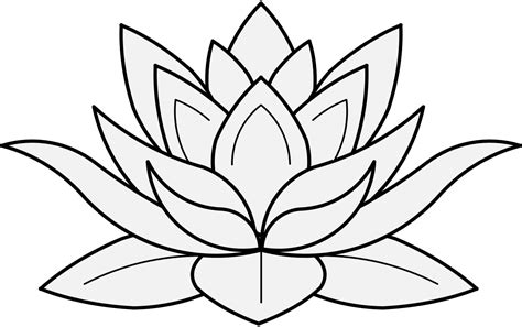 Lotus Flower Drawing Color | Free download on ClipArtMag