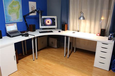 My new IKEA PowerMac Setup! - Imgur | Small home offices, Home office furniture, Home