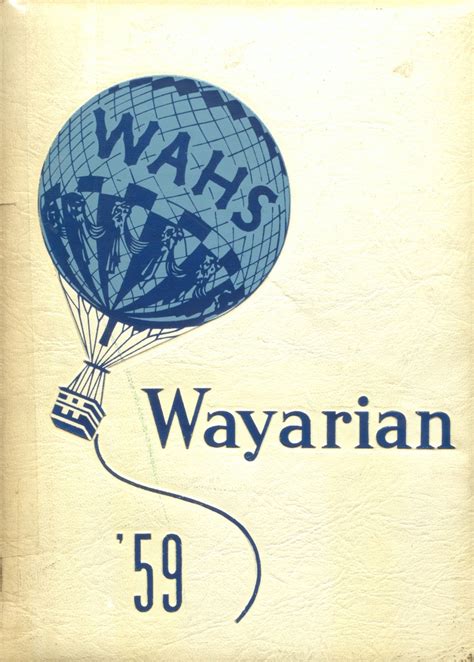 1959 yearbook from Waynesboro Area High School from Waynesboro, Pennsylvania for sale