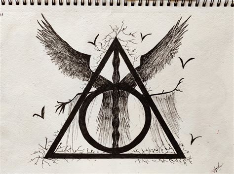 THE DEATHLY HALLOWS - Fan Art : r/sketches