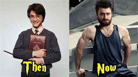 Harry Potter Cast Then And Now