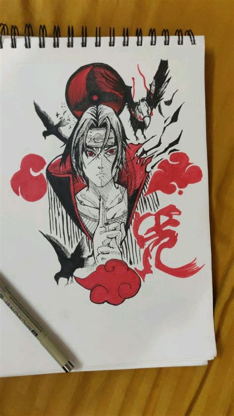 Stunning Sketch of Itachi