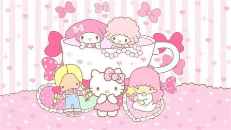 Hello Kitty & Friends | Hello kitty wallpaper, Sanrio wallpaper, Cute ...