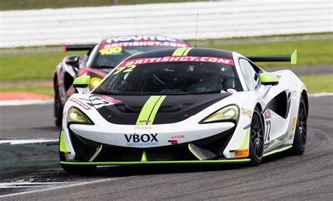 McLaren 570S GT4 Wins Silverstone