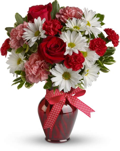 Hugs and Kisses Bouquet with Red Roses | Anniversary flowers, Flowers, Valentines flowers