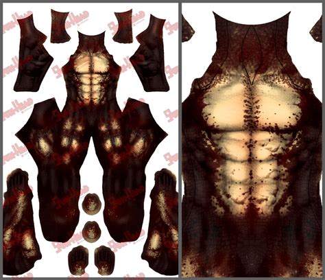 Predator Red Pattern – Gun Head Design