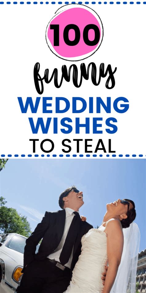 Five Tips to Craft Funny Wedding Wishes; 100 Ideas to Steal