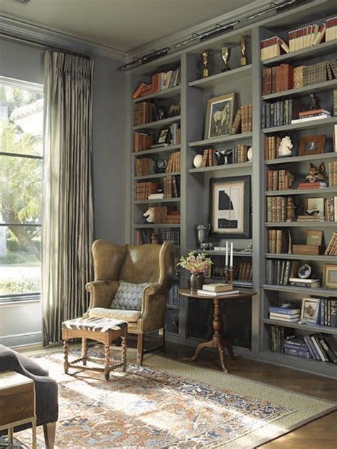 10+ Cozy Home Library Ideas