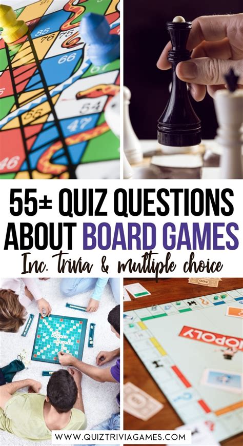 65 Board Games Quiz Questions & Answers (inc. Picture Round) - Quiz ...