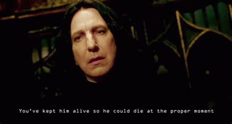 セブルス Professor Severus Snape GIF - Severus Snape Harry Potter ...