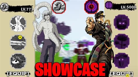 KABU-COBRA🐍, JOTARO-SHIZEN🈳 SHOWCASE | SHINDO LIFE🌀 - YouTube