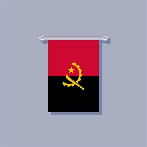 Illustration of Angola flag Template 11021849 Vector Art at Vecteezy