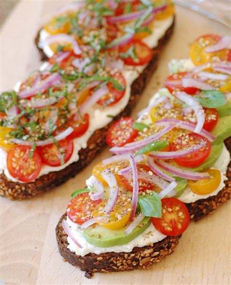 Vegetarian Sandwich Recipe with Avocados, Ricotta & Tomatoes — Eatwell101