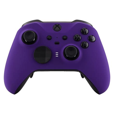 Purple Soft Touch Grip Faceplate Cover, Front Housing Shell Case Repla ...