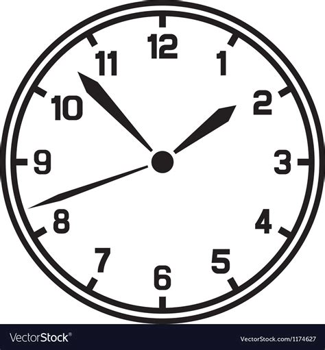 Clock-timer Royalty Free Vector Image - VectorStock